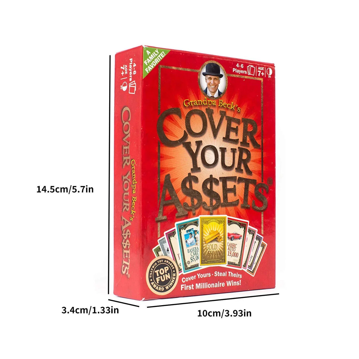 Family-Friendly Cover Toy Your Grandpa Card Game Assets Fun Set Collecting Becks