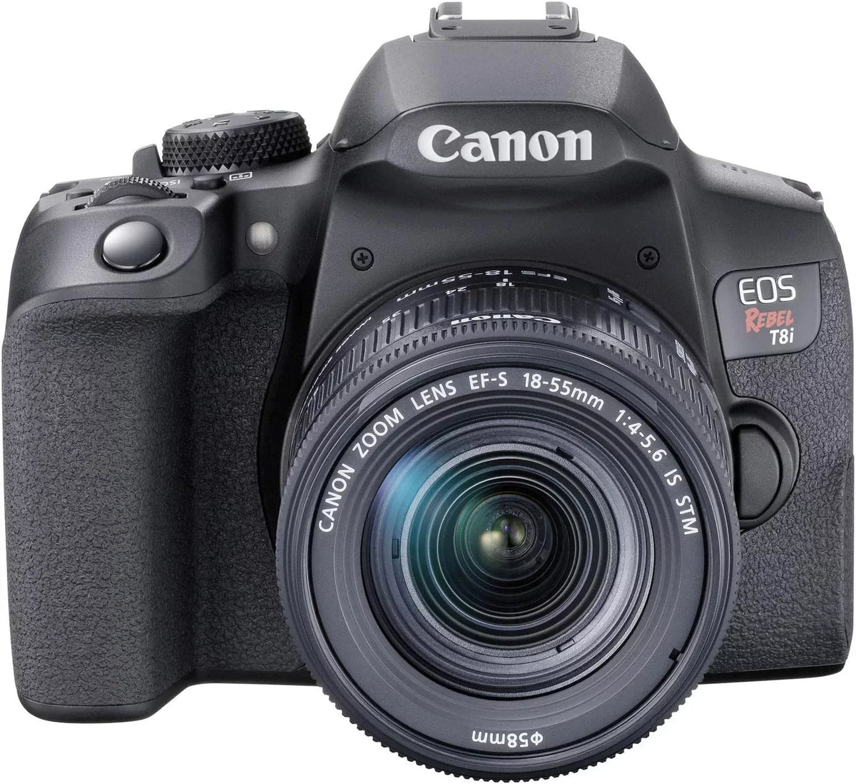 and (64GB, IS Flash, DSLR 18-55mm Grip with Rebel for f/4-5.6 Canon EOS Camera and T8i Accessories Bundle Lens EF-S Hand Tripod, STM Kit More) Camera