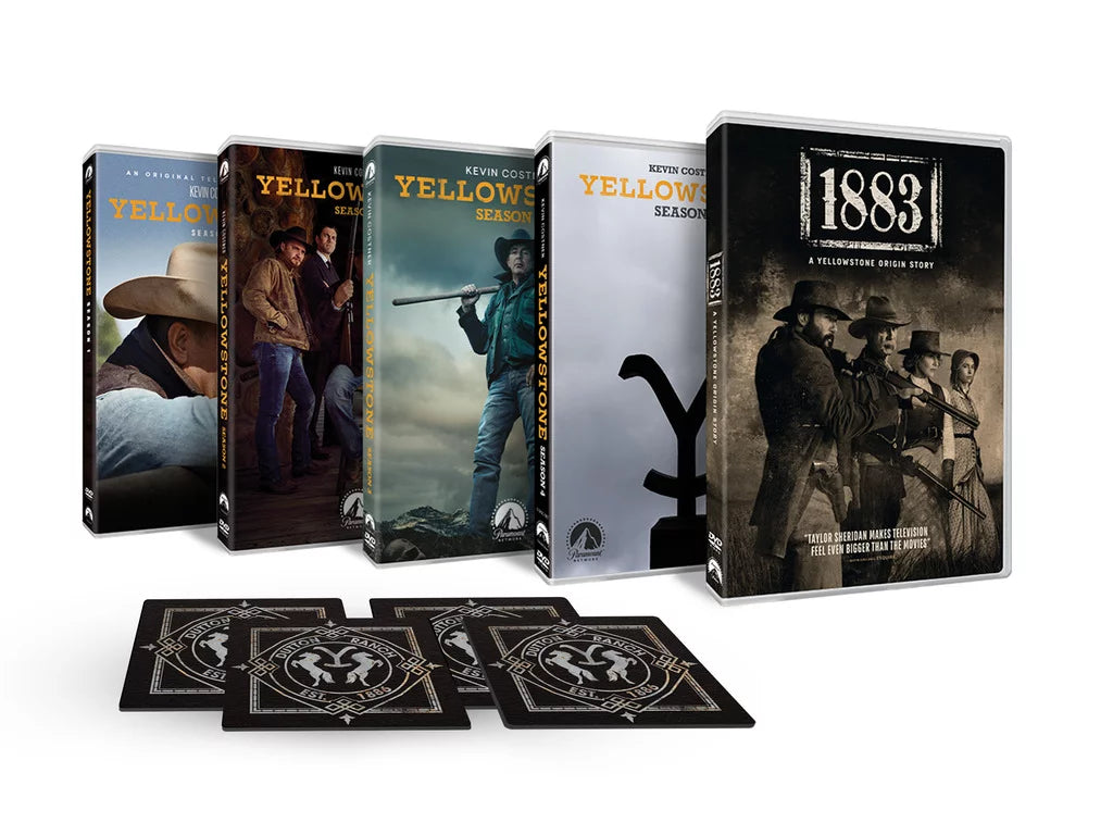 Dutton Limited Dutton ( Collection Coasters Yellowstone- Ranch Legacy Collectible Edition DVD)