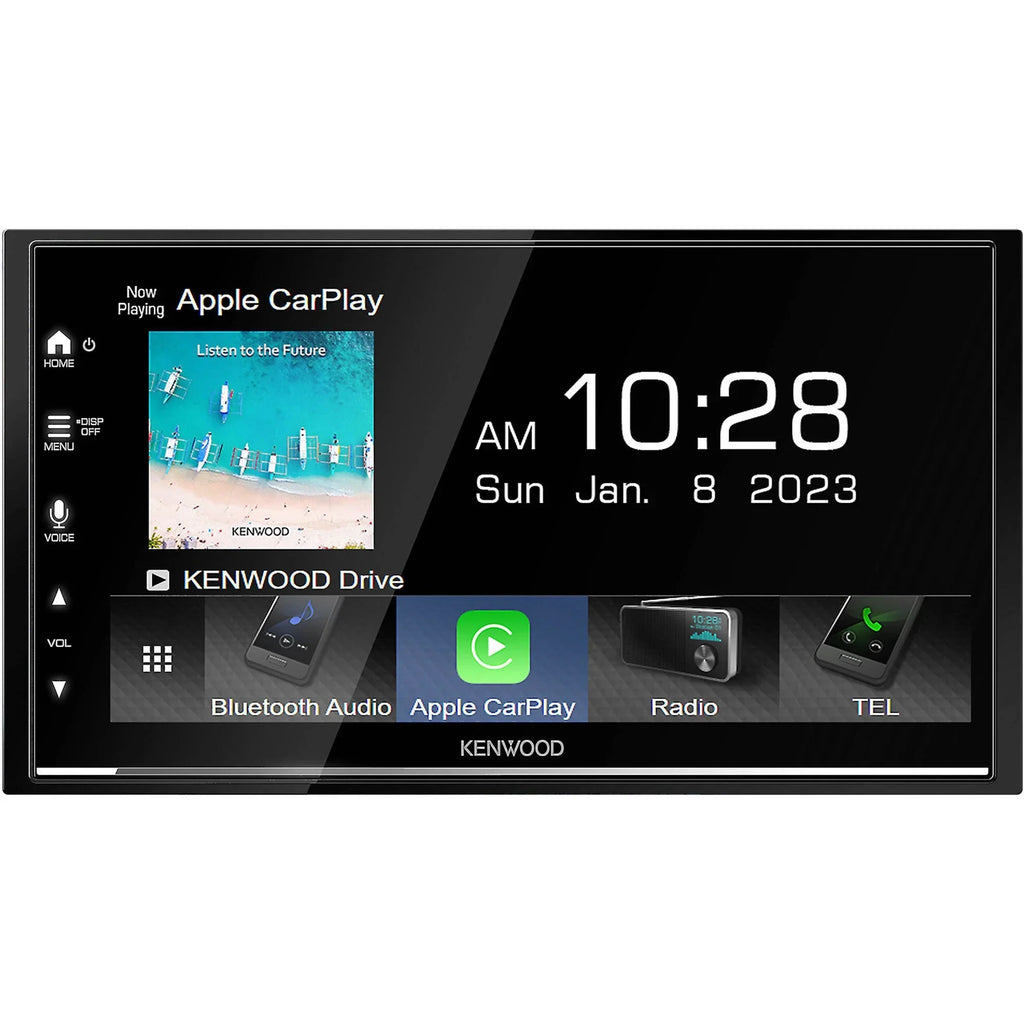 with Plate Camera License Rear Multimedia Receiver with Multi-Angle CMOS-320LP Kenwood Mounting DMX7709S Digital View