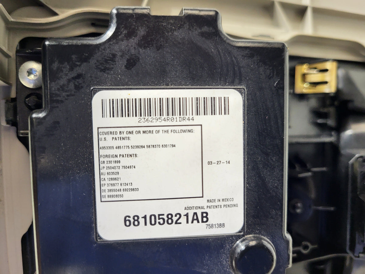 Overhead Console 2013-2015 (Good) Ram Pre-Owned 1500 Dodge OEM LKQ