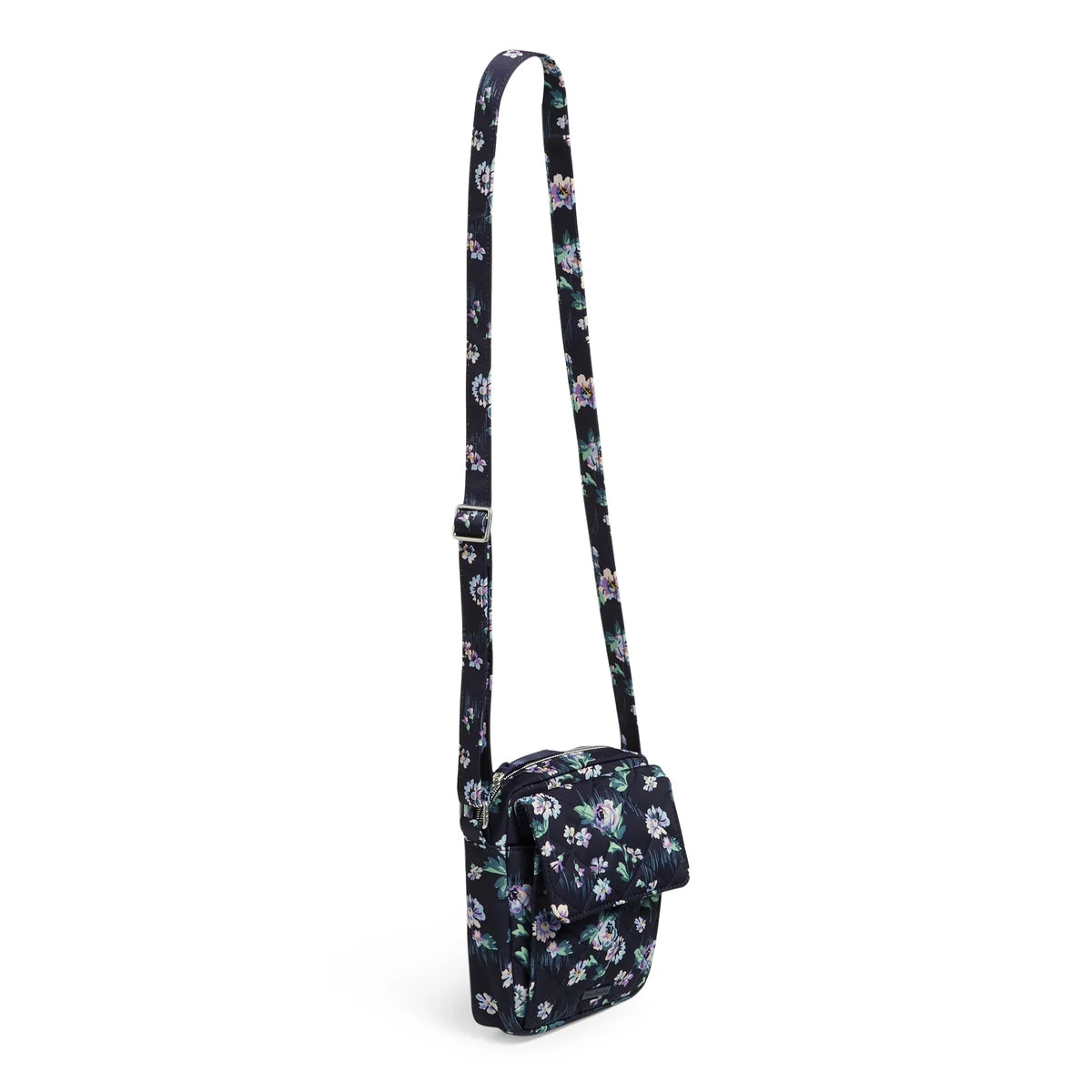 Garden Crossbody Women's Bag Small Twill Vera Navy Performance Bradley