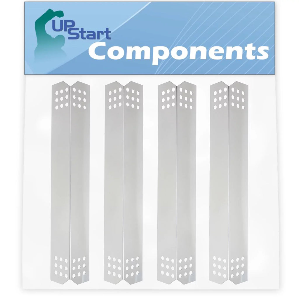 Nex Grill Bar, Bar, Barbeque Tent Flame BBQ Plate Vaporizer 4-Pack Compatible Guard, Steel 720-0336B Flavorizer Parts Replacement Deflector, 16 for - Cover Stainless 1/8" Heat Burner Tamer, Shield