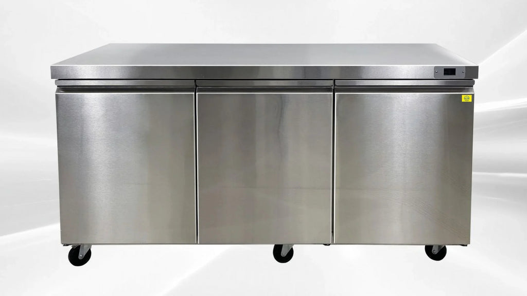 Undercounter 72 Freezer Three Door cu. Commercial in. ft. 16.6