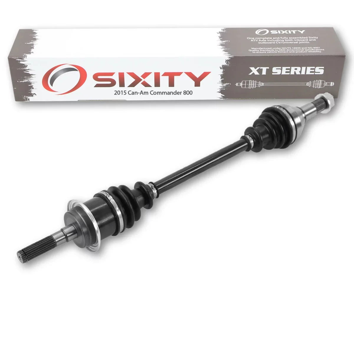 Axle XT 800 compatible Right with DPS Commander 2015 Front XT 4X4 - Sixity STD Can-Am
