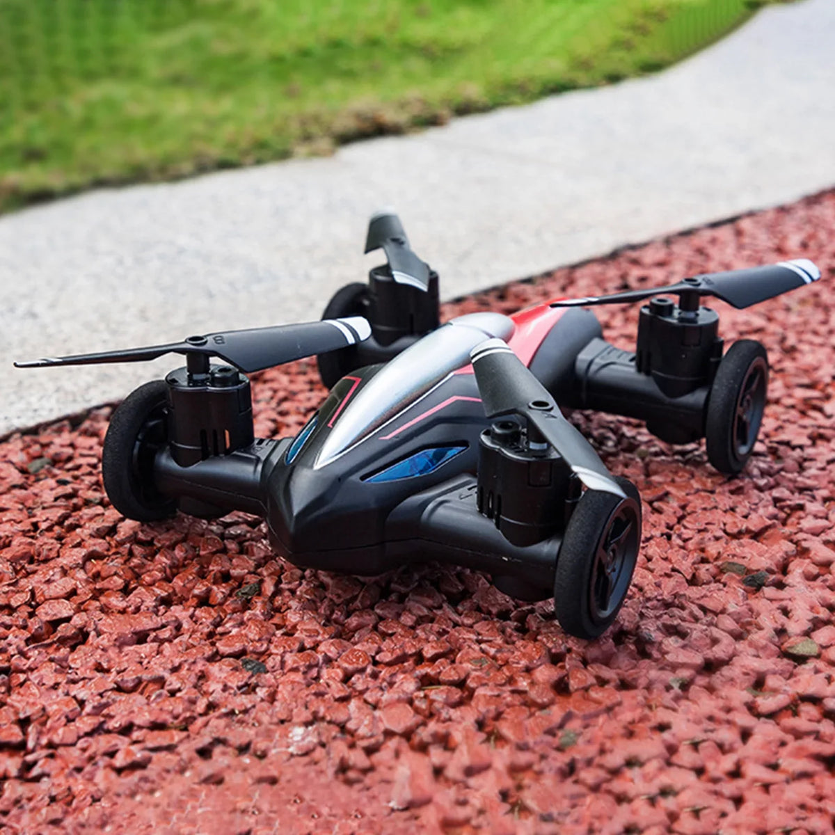 Kids Toys Night 3D 2 for Air Headless Beginners in Drone Landing Drone Key Mode off One for RC Car Flight RC RC 1 Meterk Take Light RC Land