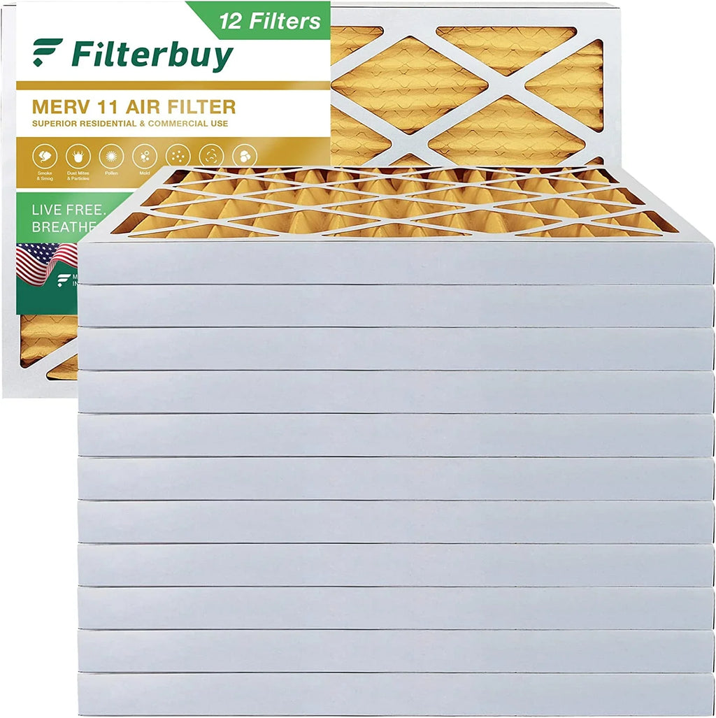 (12-Pack) Furnace HVAC Filterbuy MERV Filters AC 16x36x2 11 Air Pleated
