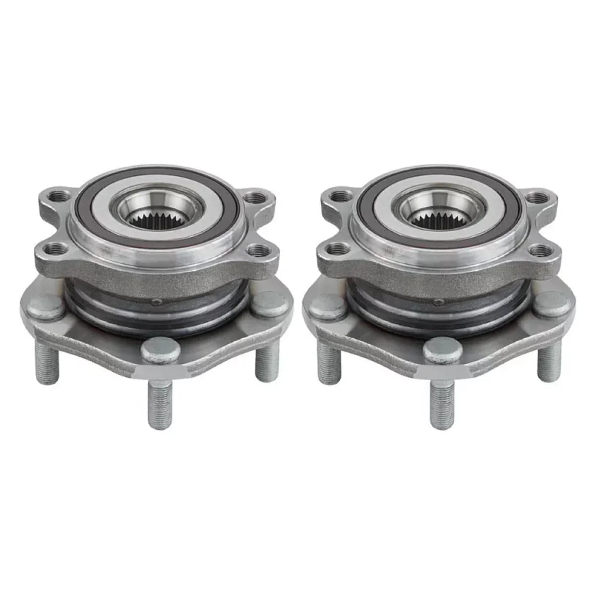 Wheel 2017-2018 Rogue 2017 Set AWD and Hub Front Rogue 2017-2019 Qashqai Nissan Replacement Driver Sport FWD 2.0L 2014-2016 HB613359PR of 2.5L AutoShack 5-Lug Bearing 2019 Side Passenger for 2 2018