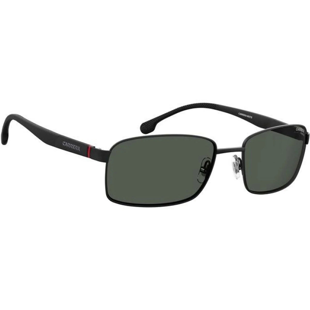 Gray, Black/Polarized Men's 58mm, Carrera 8037/S Sunglasses, 18mm Rectangular