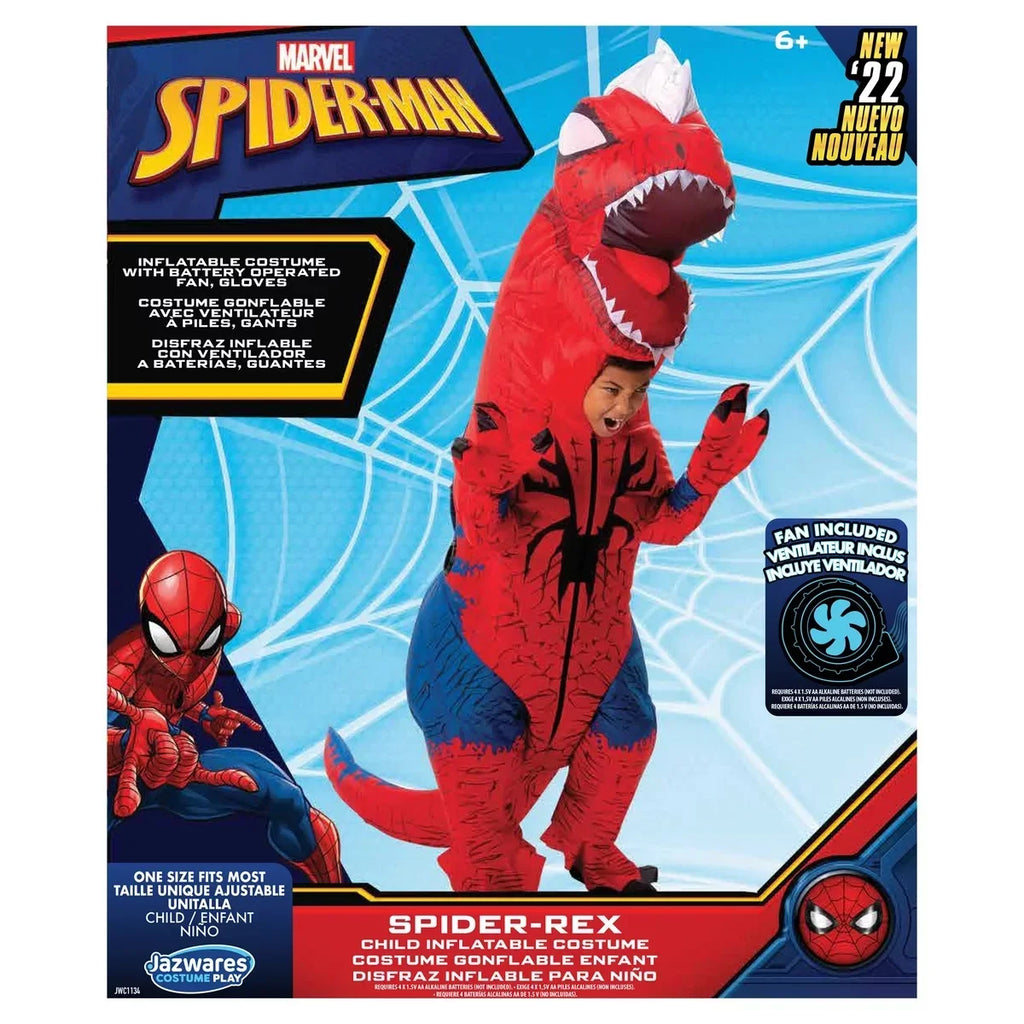 Child Spider-Rex Costume Inflatable | Large Marvel