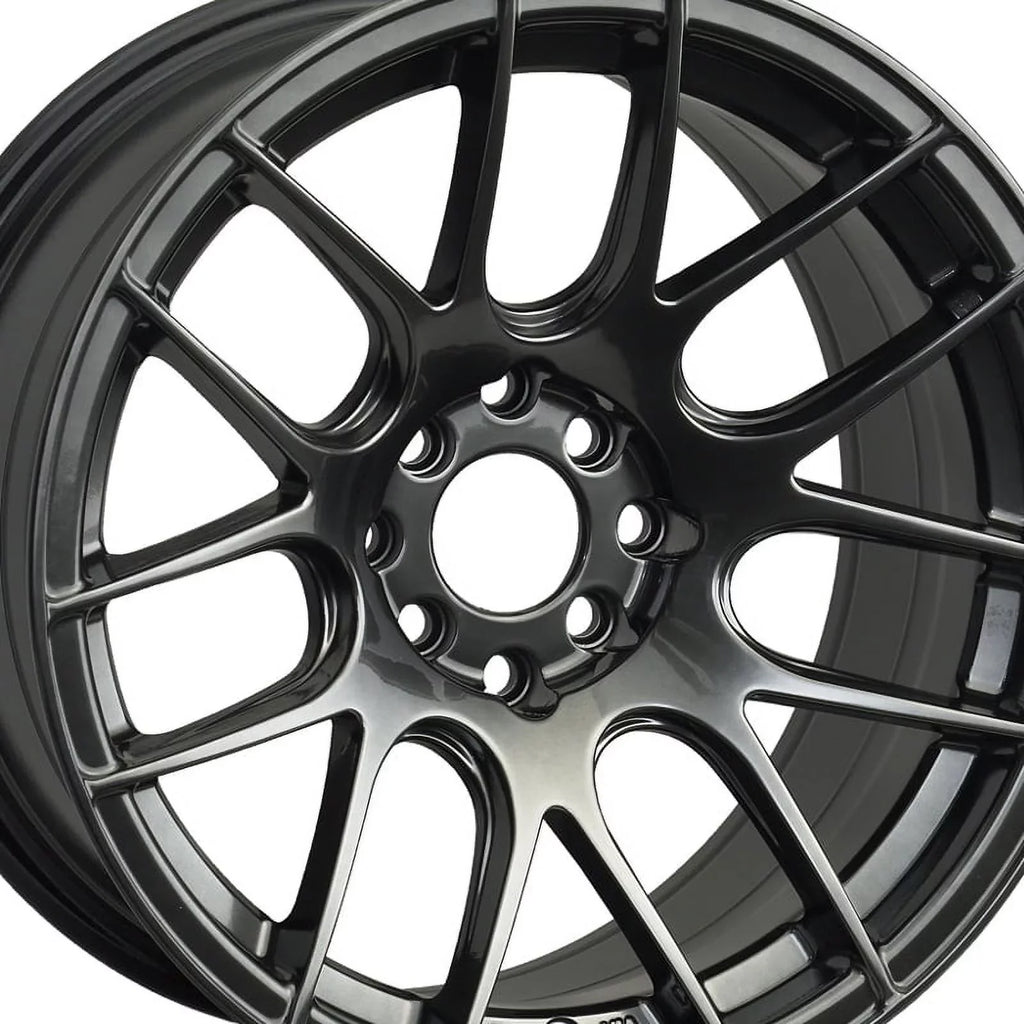 20et 16x8 Wheel 4x100/4x114.3 Black XXR 530 Chromium