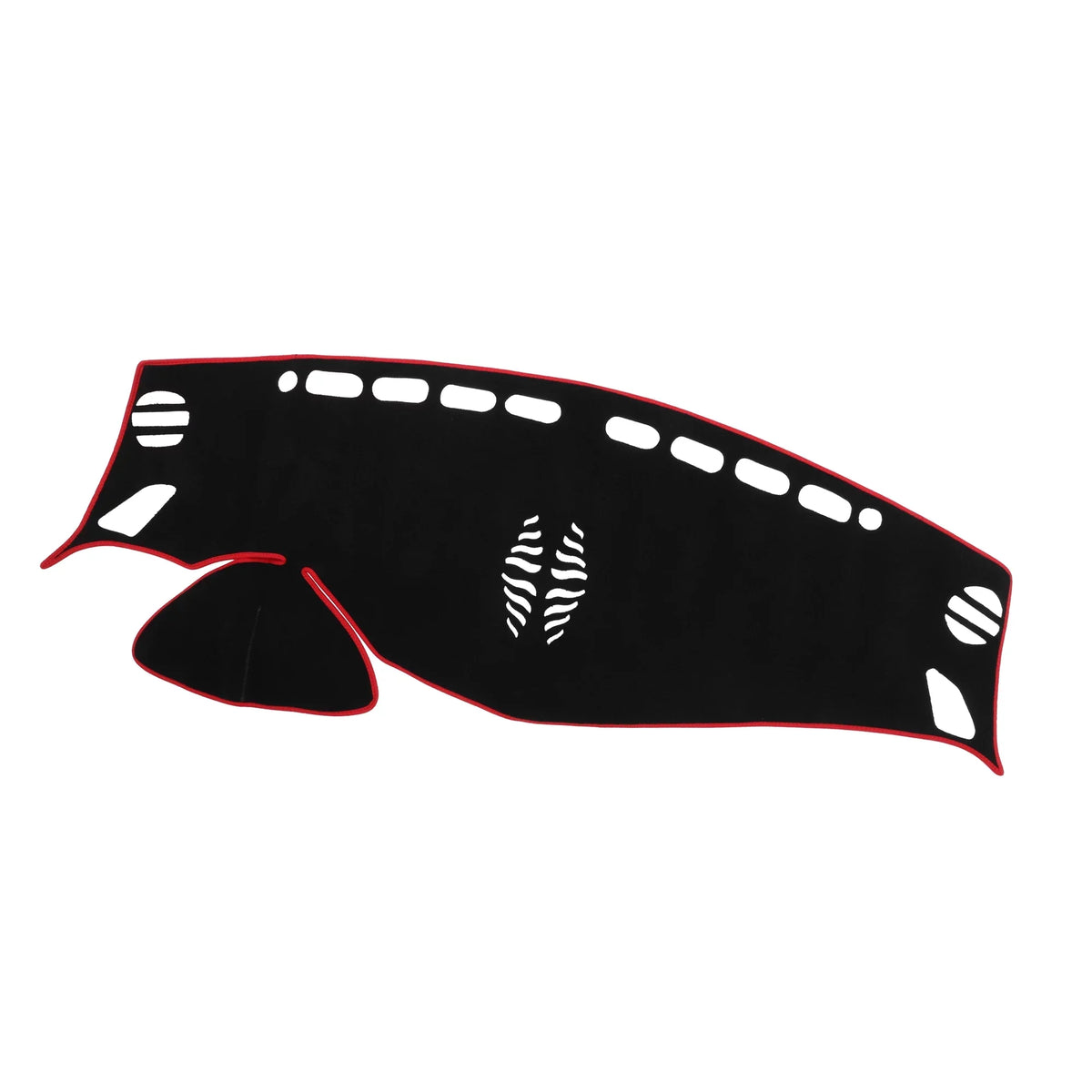 March Nissan Unique Dashboard 2010-2015 Console Center Car Cover Compatible for Bargains Protective Red Polyester