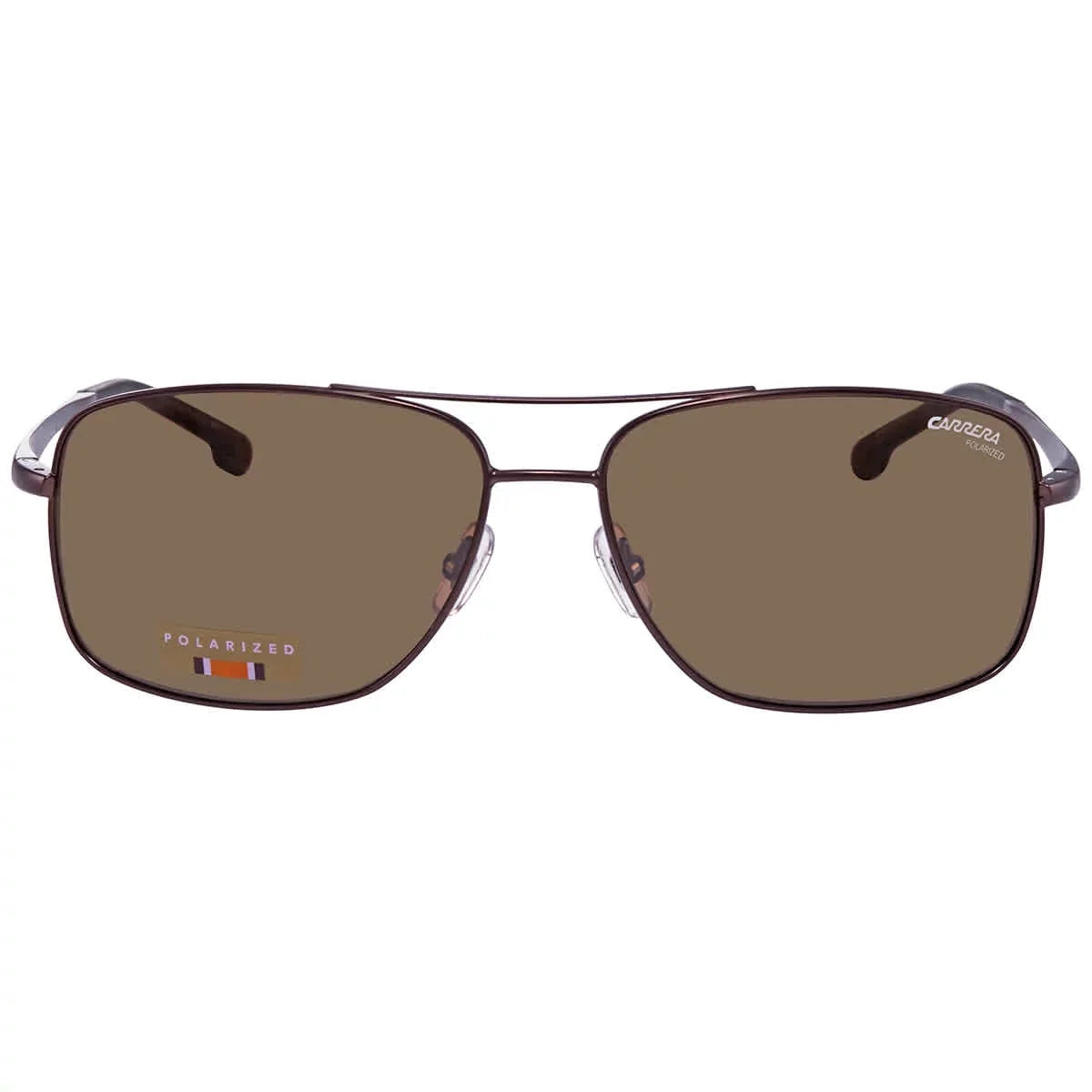 Rectangular Polarized Men's Bronze CARRERA 009Q/SP Sunglasses 60 8040/S Carrera