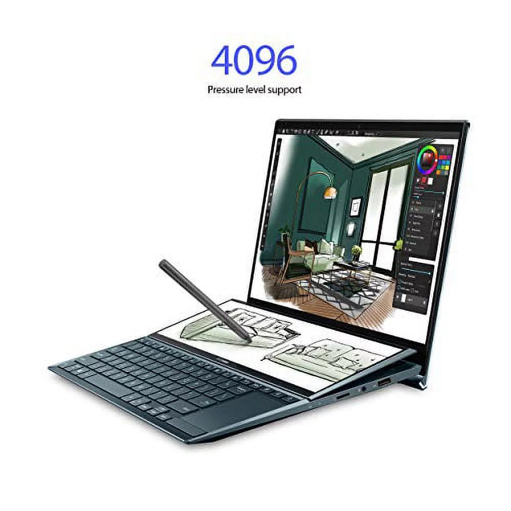 Duo Windows Core Display, i5-1155G7, Plus, Wifi ScreenPad ASUS SSD, 10 Home, UX482EAR-EB51T Evo 8GB 6E, 512GB Intel FHD 14 ZenBook Touch 14" Platform, RAM, Celestial UX482 Blue, PCIe