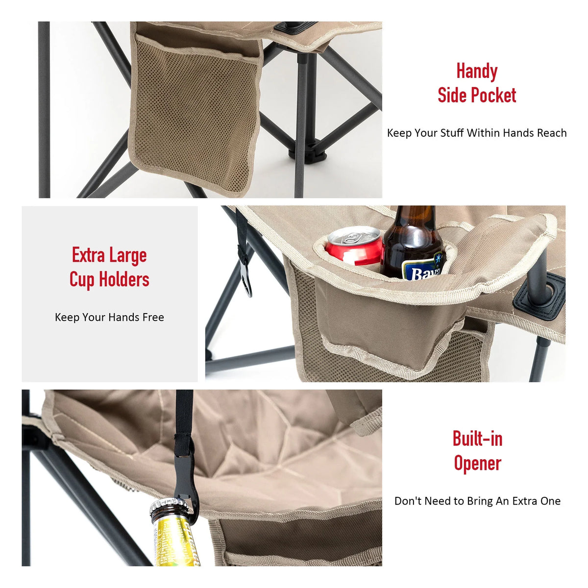 '- your - outdoor on Camping and Oversized 12.13 Chair comfort all adventures! style Experience Folding