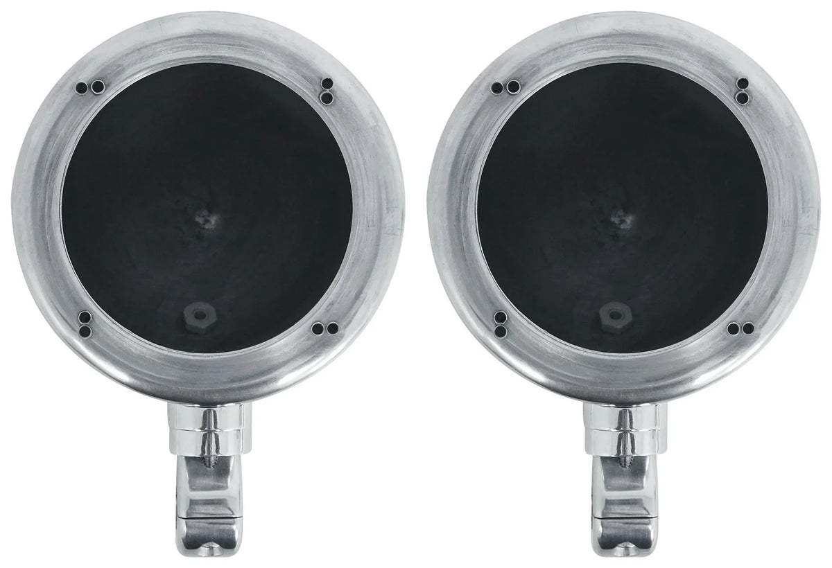 Speakers+MTX Tower (2) 2-Channel For Amp ATV/UTVCART 4" Chrome Polk Audio