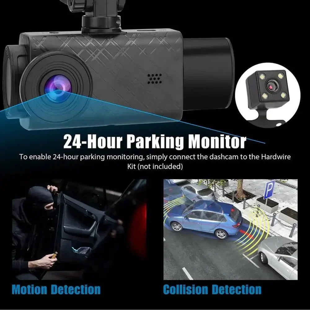2 3 Rearview 3 2 2 Camcorder Recorder 3 Multi-Language Mirror Dash ty Recording 2 Driving Dazzduo Auto 3 Cameras Camera WENZI 2 Video Car QISUO Clear XIXIAN Cam in , 3 Safety ERYUE