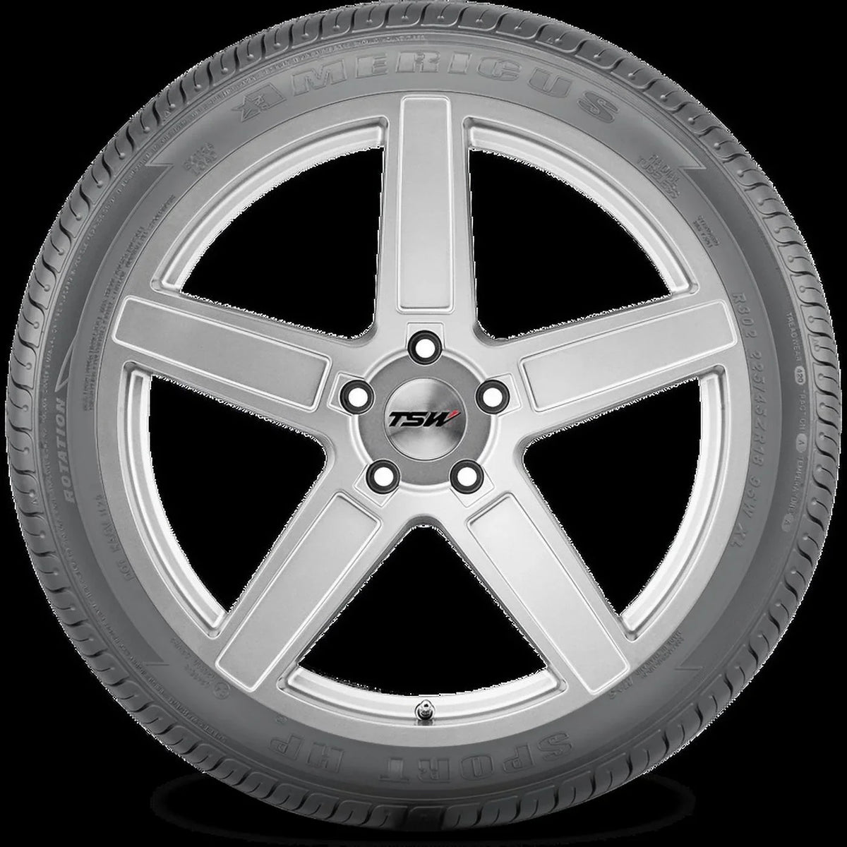 All LT, 225/50ZR17 2012-15 Americus Sport Tire Chevrolet Passenger 94W Fits: HP Focus Ford 2012-18 XL Season Electric Cruze
