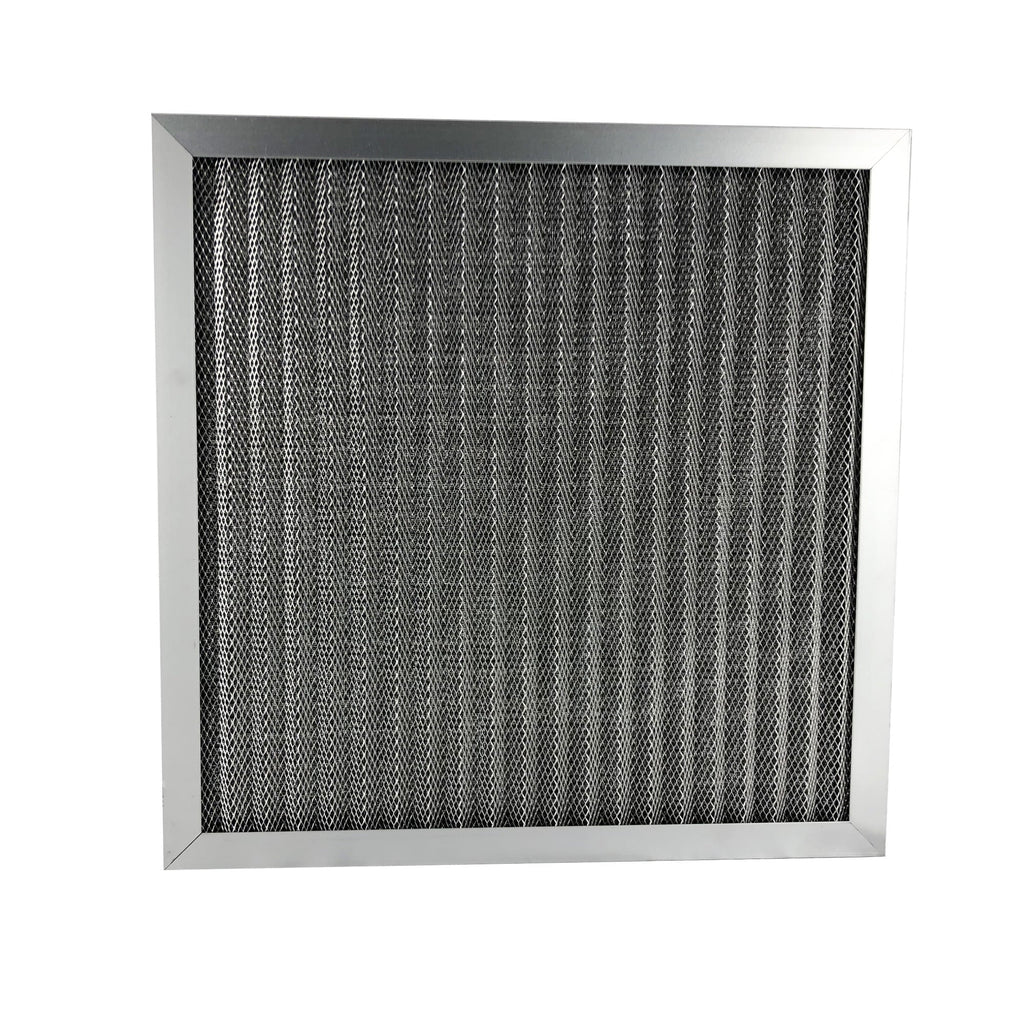 HVAC AC Metal Filter, Air x Furnace (14" Central 1"), 14" Aluminum Electrostatic Washable Filter x Air Aulnay Filter