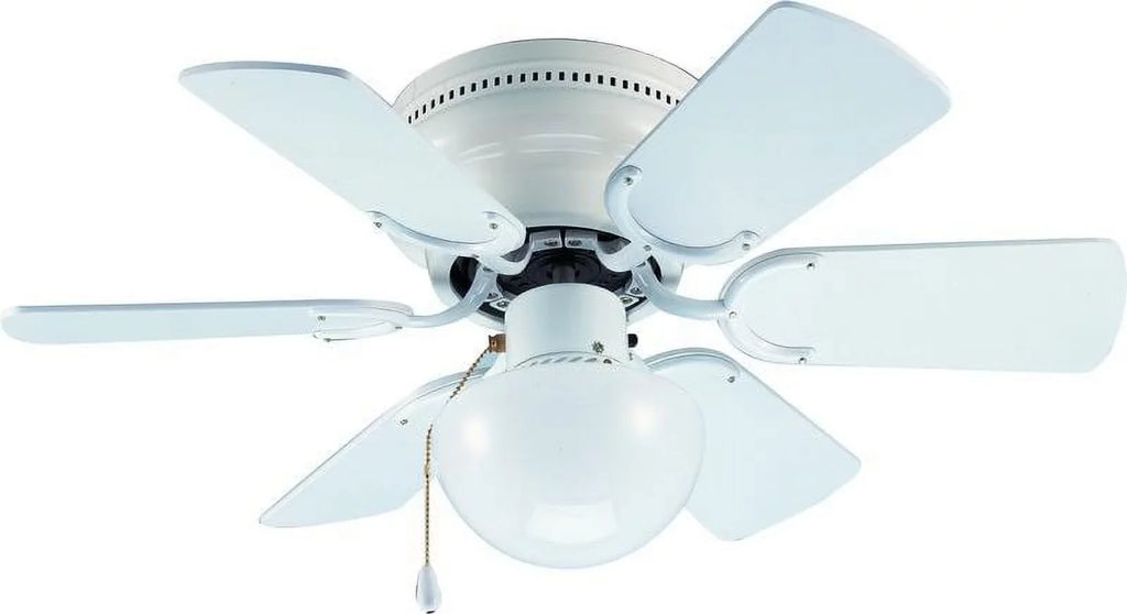 Finish Arcadia Mount White Fan Ceiling 23-8274 Gloss 30" Flush House Hardware with