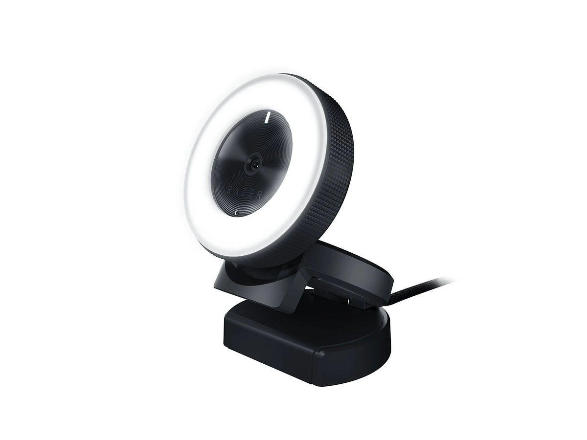 Autofocus Adjustable - 30 FPS Built-in Brightness Microphone Advanced Webcam: Ring Razer 60 1080p Kiyo w/ FPS Light - - / Streaming 720p