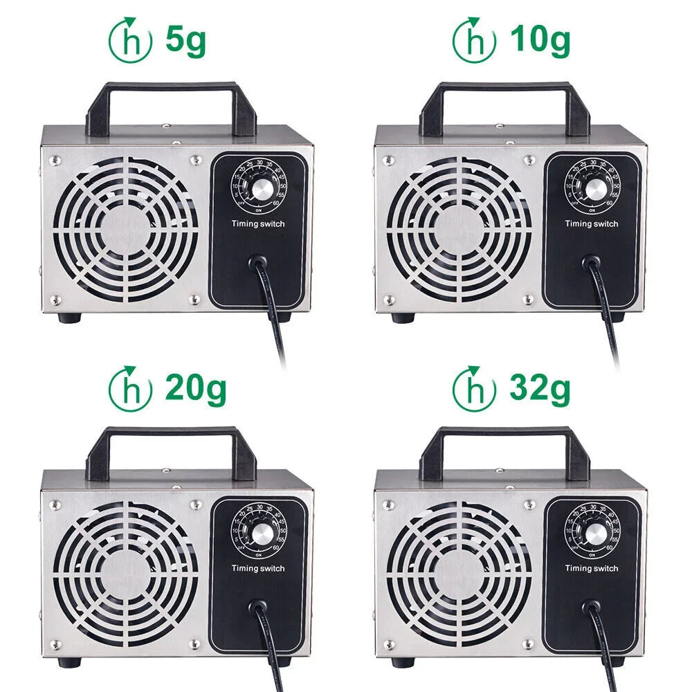 Ozone Pollutants Machine Glossy Dust - Finish & 41dB with Room Kydely Eliminate Steel Powerful Ozone Smoke,