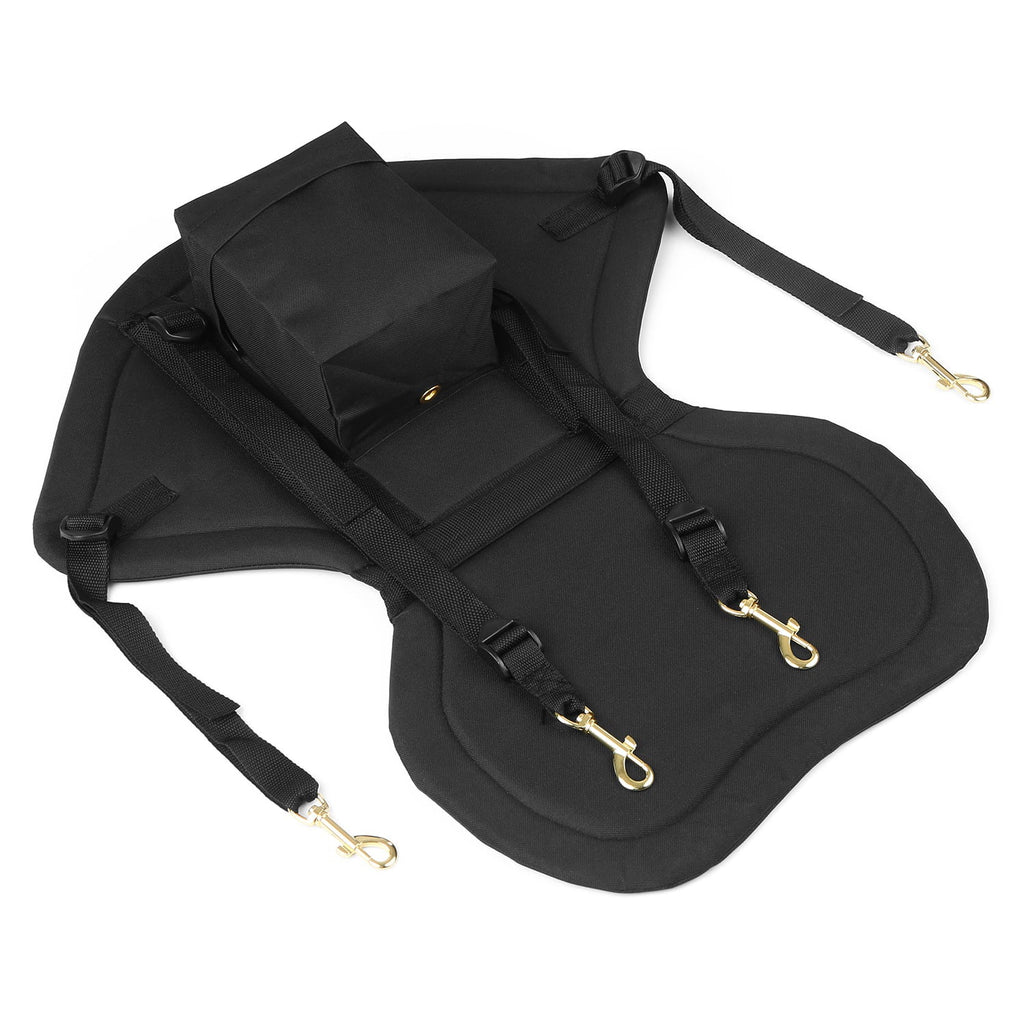 Seat Seat Cushioned Canoe Support Boats for Children Back High Water Lixada Repellent Kayak Pad Back Seat Watersports with Kids