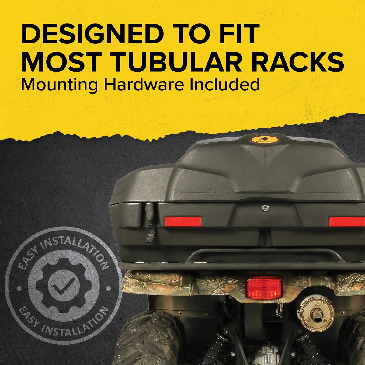 and Lockable Features ATV/UTV Design, an Cushion (66010) Storage a Camco Box, Impact-Resistant Lounger Box Water-Resistant Boar Rear Black a Storage Soft Seat and | Comfortable