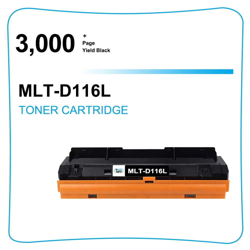 SL-M2825DW for (Black, Pack) SL-M2625D MLTD116L SL-M2835DW Cool Toner Toner MLT-D116L 6 116L Samsung D116L Compatible