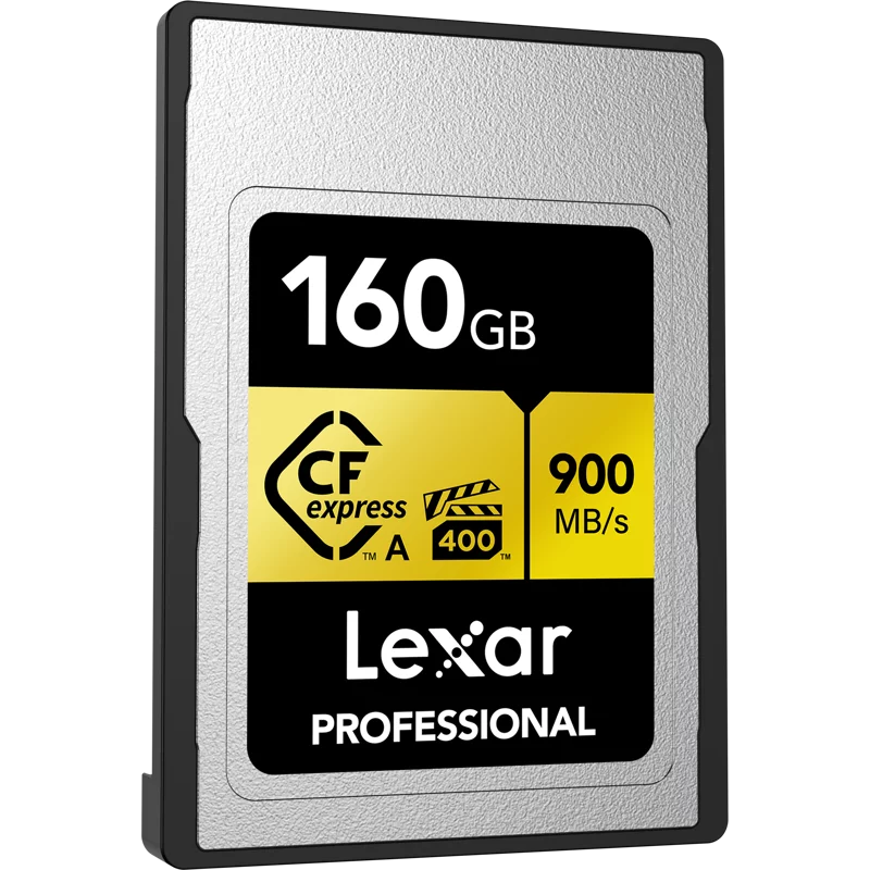 Memory Pro Card, of Pack 2 Lexar Type R900/W800 160GB CFexpress A Gold