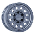 25 1) 6X139.7 Offset of Convoy NOMAD Gray Rim 501UG Utility 17X8.5 (Quantity