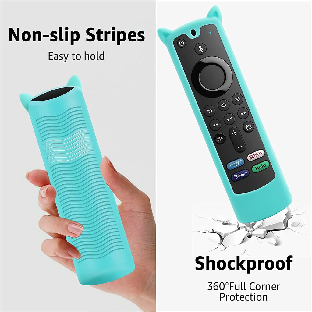 Fire Pack] Cover, Remote Stick Voice Cover Release, Remote Firestick for 4k/Max/Lite(3rd Alexa Gen) [3 2021
