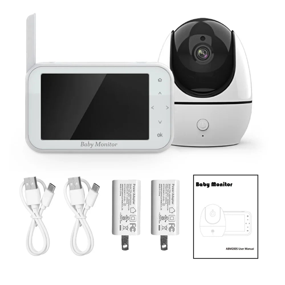Includes Way Screen Wireless - 4.5 Video 2-Way Dazzduo 4.5 LCD LCD Infrared 4.5 8 Monitor 2 with Camera Infrared OWSOO Camera,Function - Camera LCD Inch Motion Loop 720P Audio Audio inch Vision 8