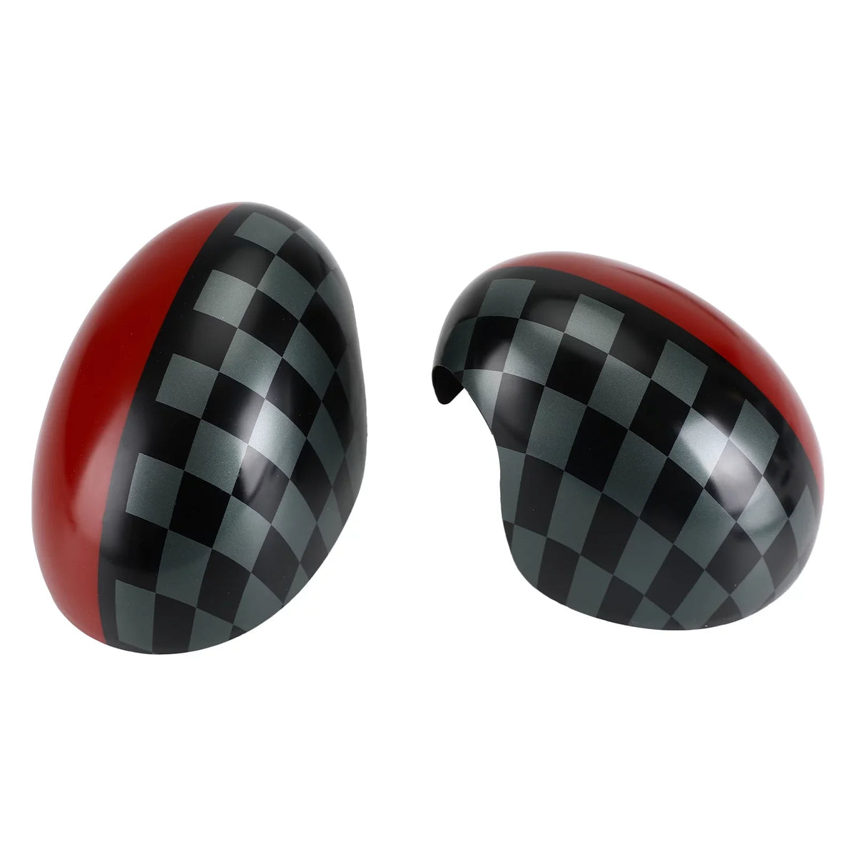 F56 Red Cooper for Mirror Hardtop MINI checkered Black/Grey F55 Cover