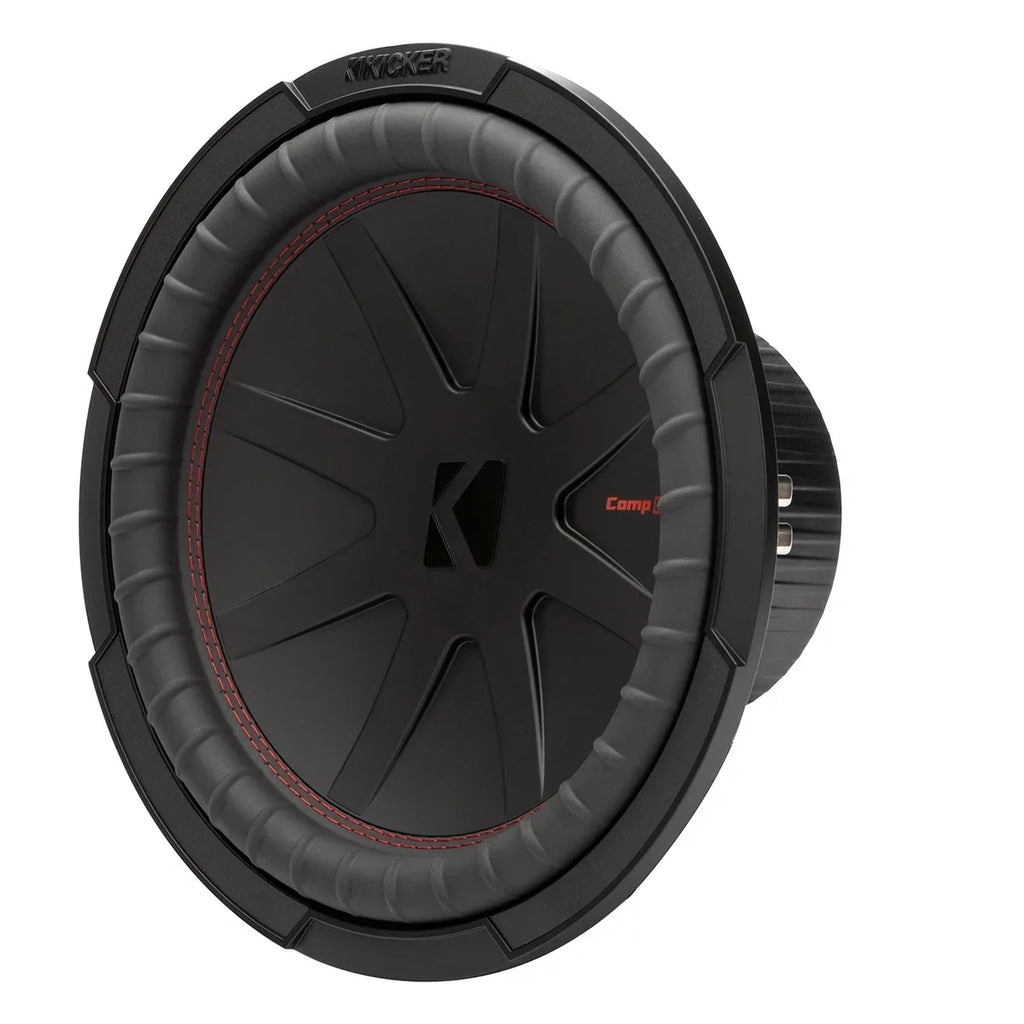 12 4 1000W Inch CompR Audio Power Car Black DVC Max Subwoofer, KICKER Ohm