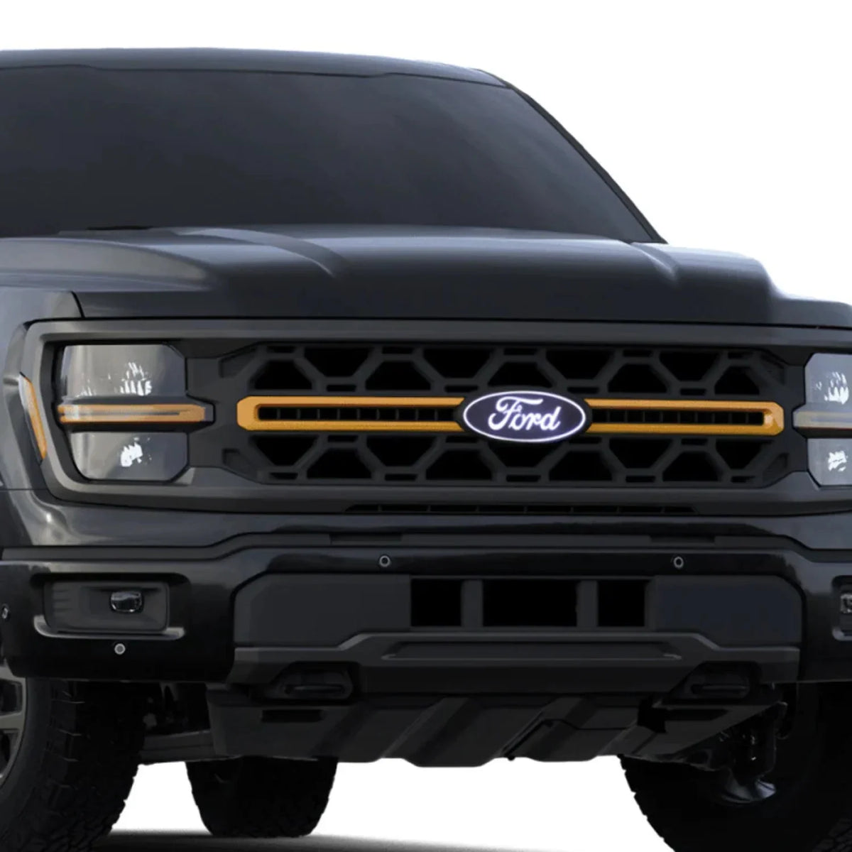 washer) (With Front F-150 With Spray Ford - camera Emblem Putco 2024 cutout