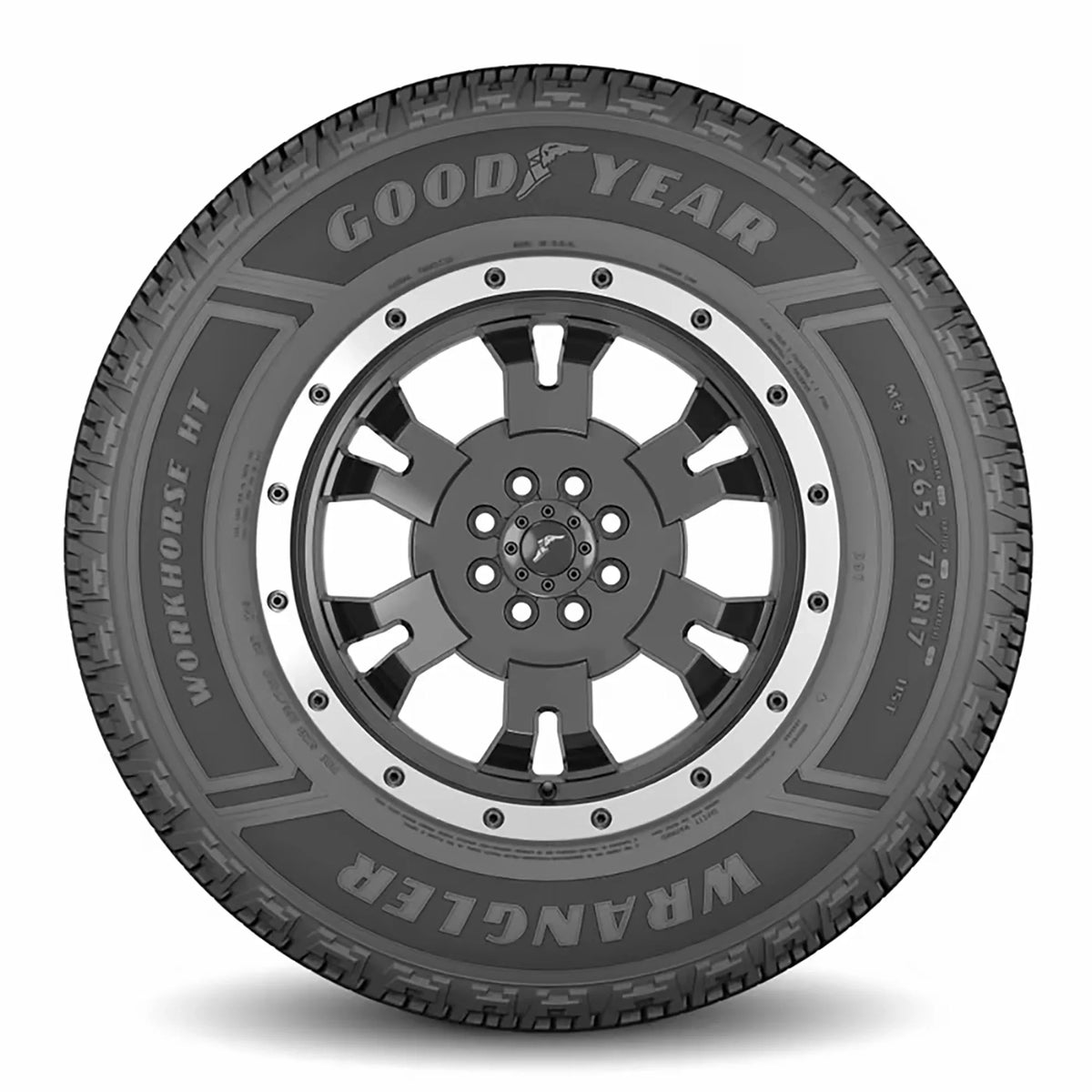 Light 235/65R16C HT All Goodyear Truck Wrangler Tire E Workhorse 121/119R Season