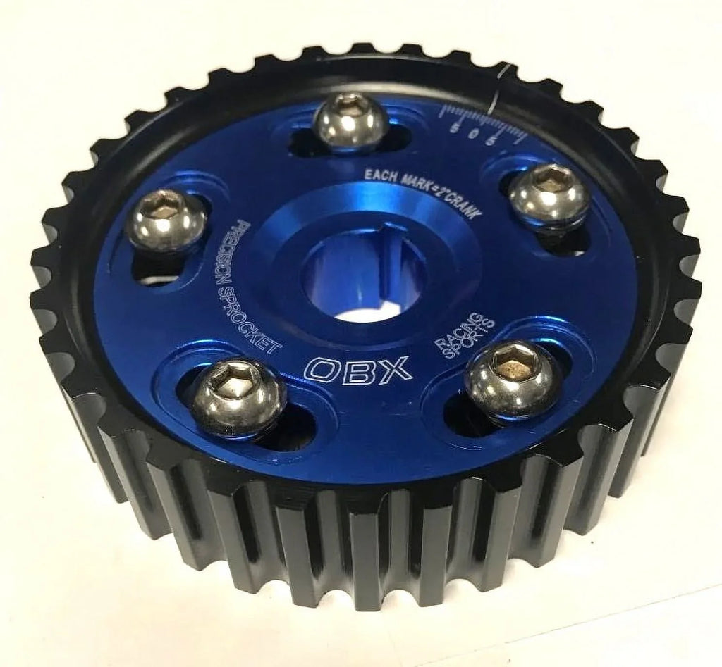 99-00 By Acura Compatible 90-01 Civic Del Civic, 1.6L, OBX Integra, Sol With 94-97 Cam Si 96-00 Sprocket Blue