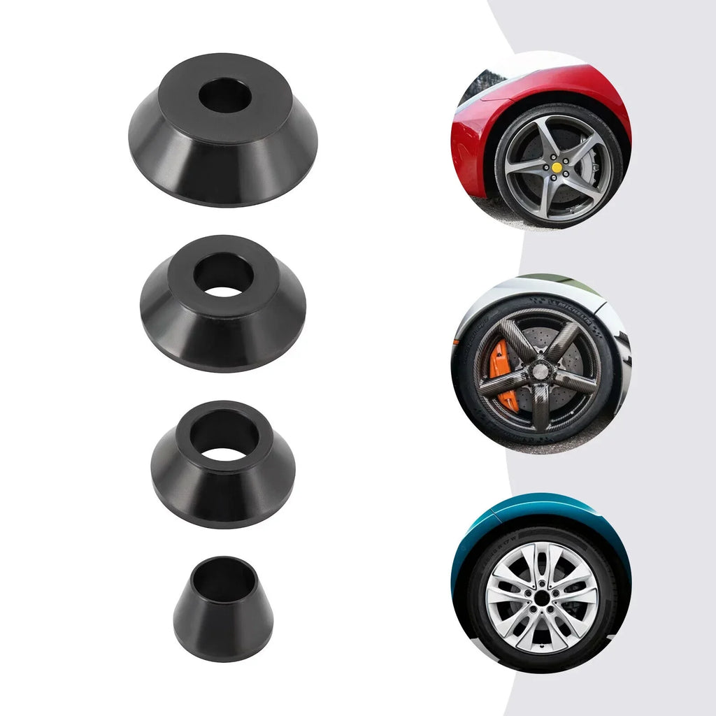 36mm Balancer 4 Kit Cone Taper Set Tire Balancer Cones Cones Sizes Wheel Adapter