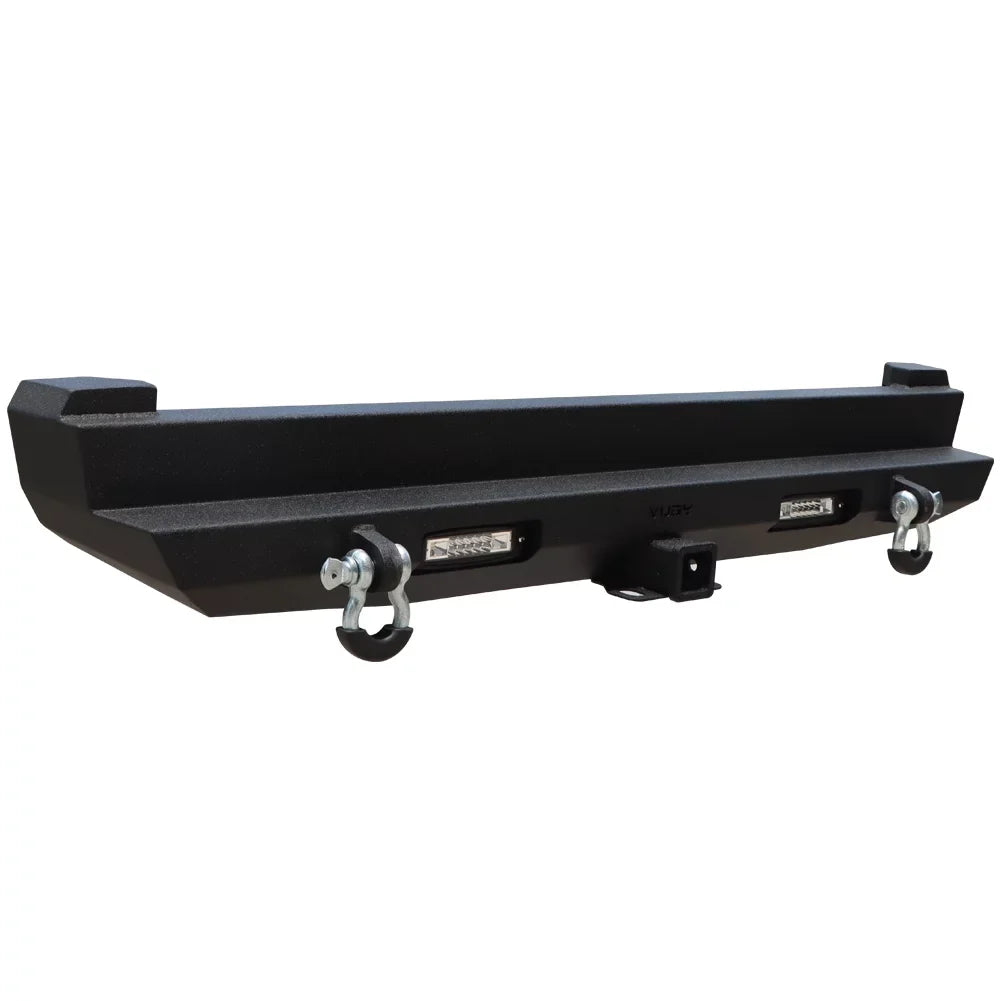 Cherokee Vijay Fits Jeep XJ Steel Bumper XJ Rear with Lights 1984-2001
