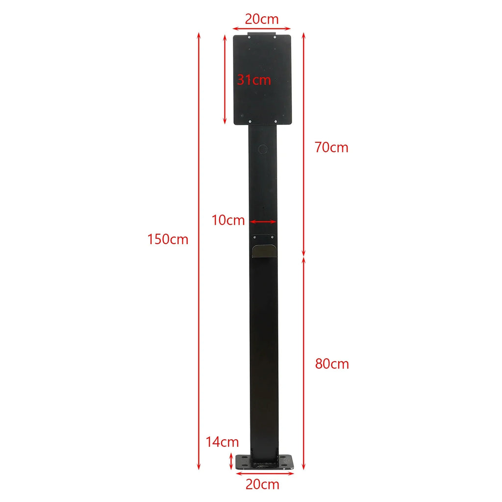 Station Charger Charging Tesla EV Station Charging Stand For Mounted Pedestal EV