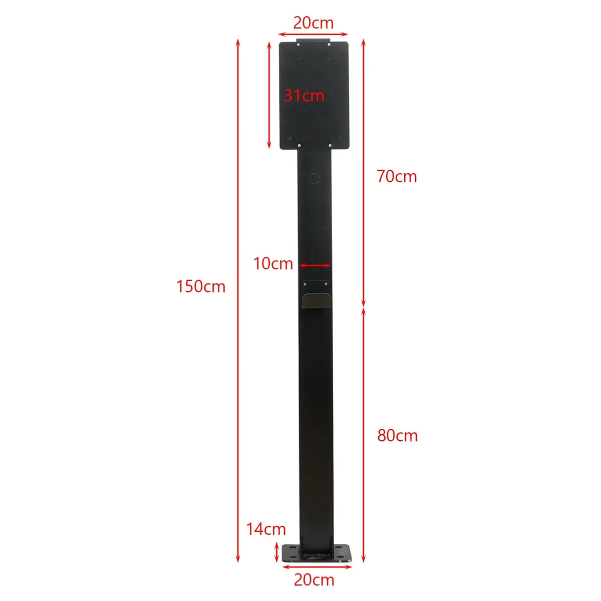 Station Charger Charging Tesla EV Station Charging Stand For Mounted Pedestal EV