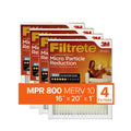 Particle Furnace Filters Filtrete MERV Air 800 Micro MPR, 10, Reduction Filter, 16x20x1, HVAC 4
