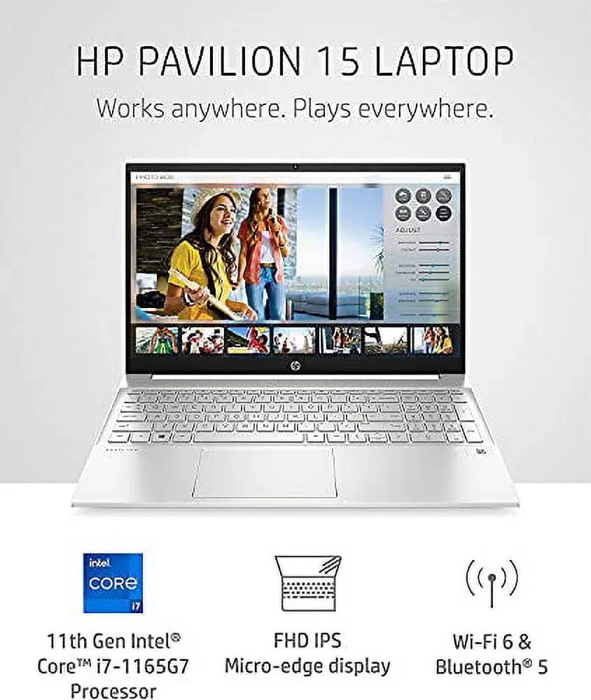 FHD Xe Pro 11 IPS 1TB Pavilion - DDR4 WiFi Windows x Intel - w/ - HDMI i7-1165G7 - Iris USB-C - 1080) - 6 32GB - Laptop USB - NVMe HP - SSD 5 15.6" (1920 2022 - Graphics 32GB 11th Bluetooth