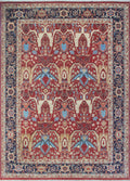 Rug, x Aria Rust/Blue Ramez 9'10" 13'7"