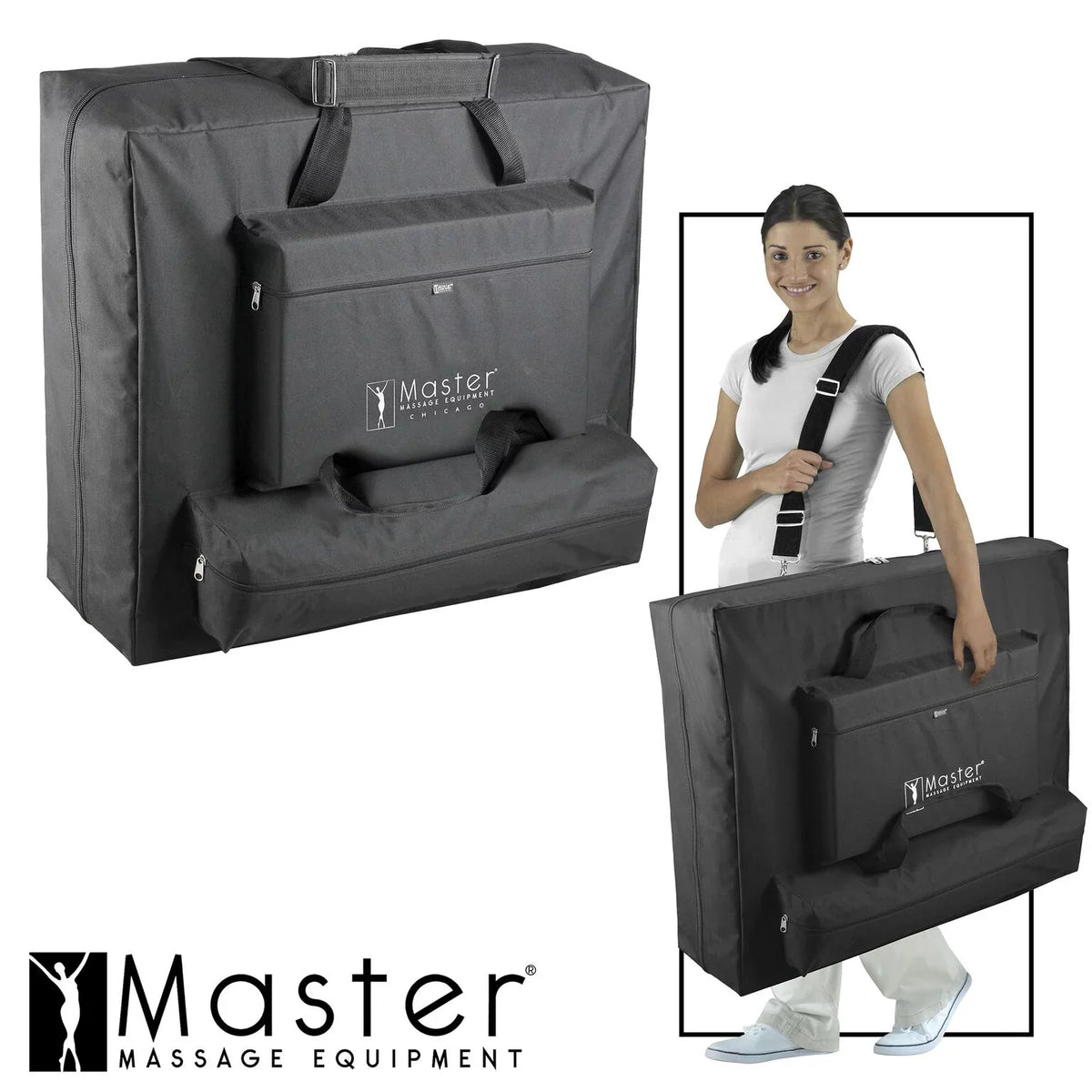 Del Ray Professional 30" Massage Master Package, Table Portable Massage Cream