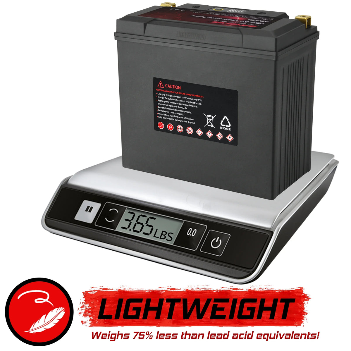LiFePO4 2004 Yamaha Battery Motorsports YTX20L-BS XL700A Banshee WaveVenture with XL700 Compatible 2002 to