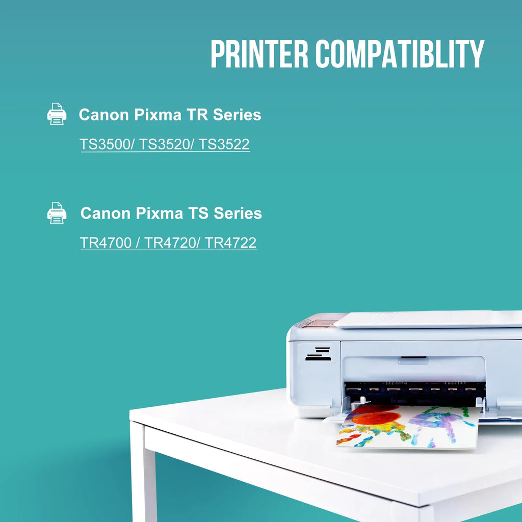 Tri-Color) and TS3522 TS3500 TR4720 for TR4700 Ink Canon Ink (Black, 275XL TR4722 Pixma Cartridges TS3520 for 275 276