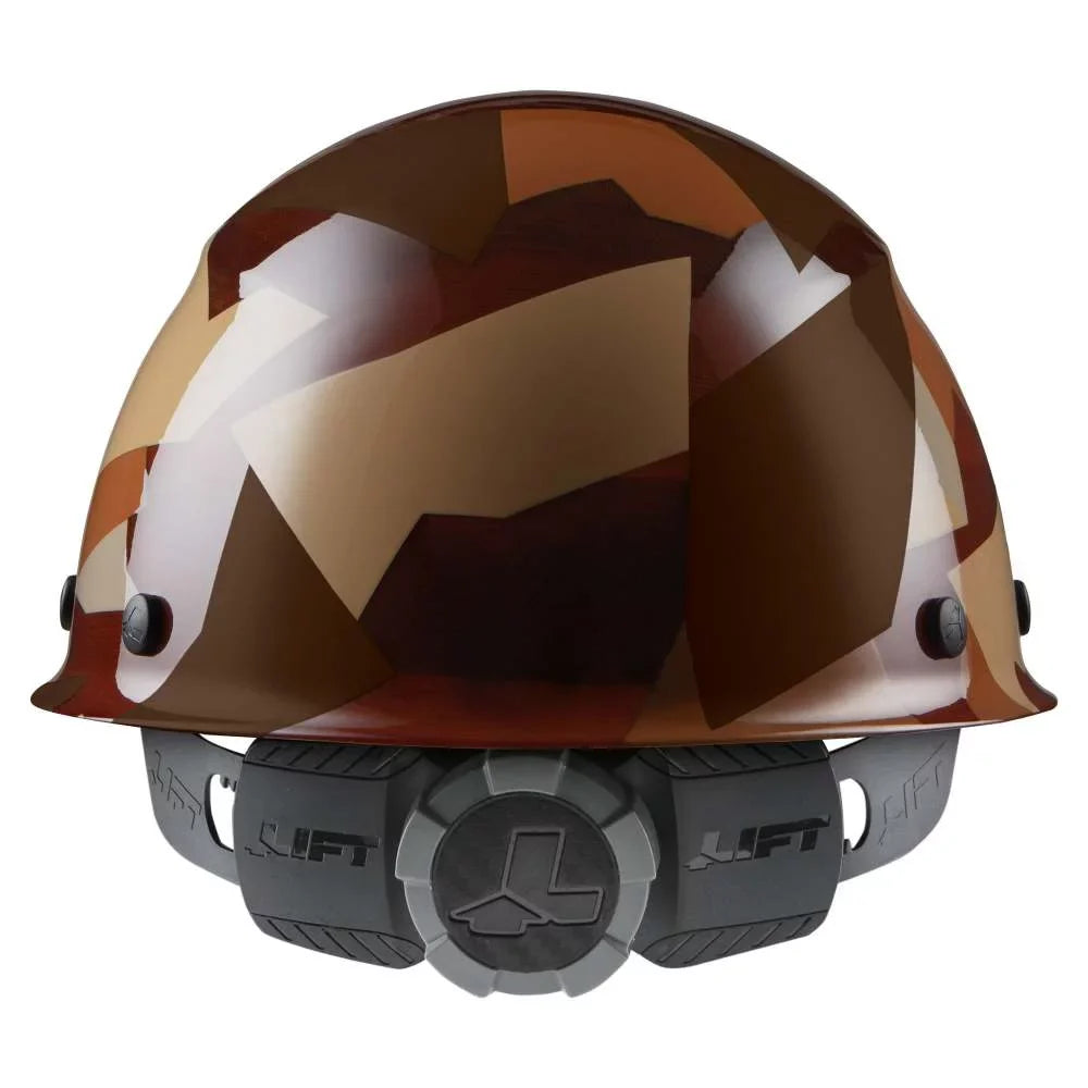 Hat Lift Resin Hard Safety Fiber Dax Fifty50 Camo Desert Cap