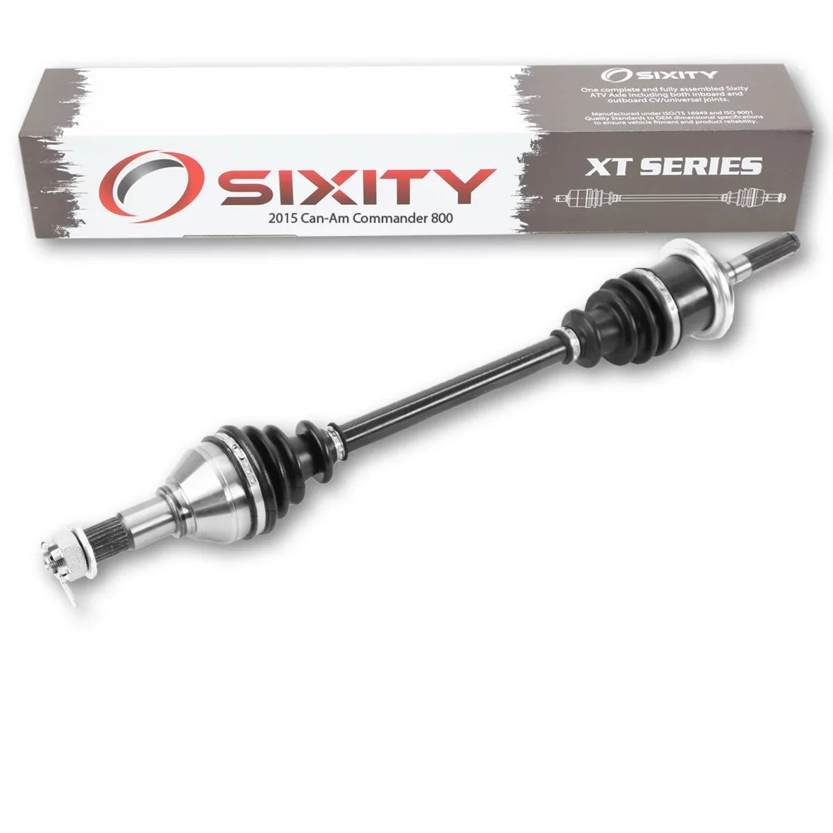 Axle XT 800 compatible Right with DPS Commander 2015 Front XT 4X4 - Sixity STD Can-Am